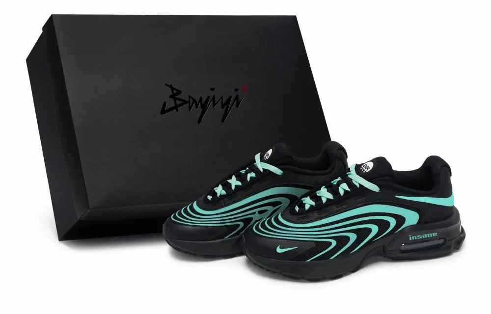 Nike Air Max Fire 811 Manufacturing, Sky, Special Shoe Box Abrasion Resistant Low Top Casual Shoes Men's Black Tiffany