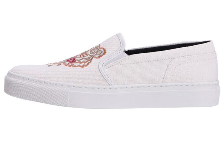 KENZO Low Top Skateboard Shoes Women's White