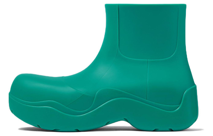 Bottega Veneta Puddle Ankle Boot Acid Turquoise Women's