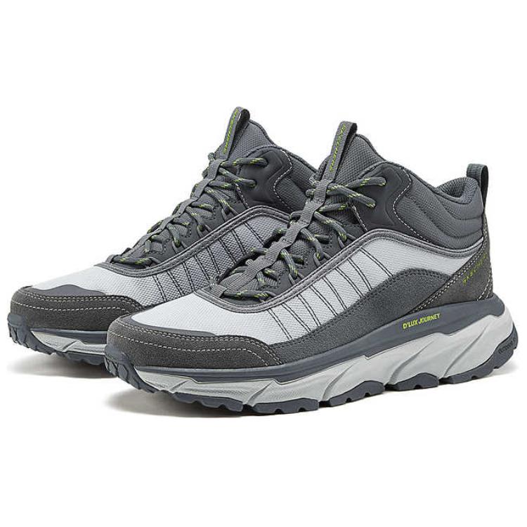 Skechers OUTDOOR MENS Mid Top Hiking Shoes Men's Gray