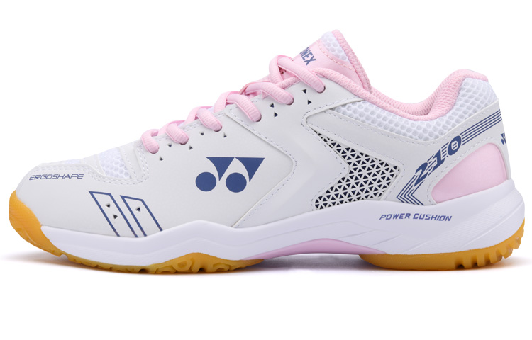 YONEX Power Cushion Low top Badminton Shoes Women's White Pastel Pink