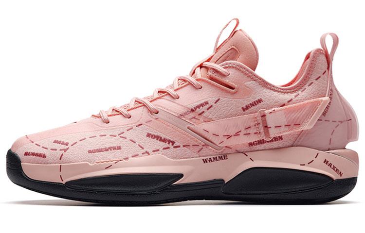 Anta GH3 Cushioned Slip-Resistant Low-Top Performance Basketball Shoes Men's Flesh Pink