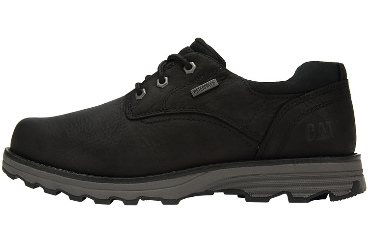 CAT Wear-Resistant Cushioning Slip-Resistant Ankle-Length Outdoor Boots Men's Black