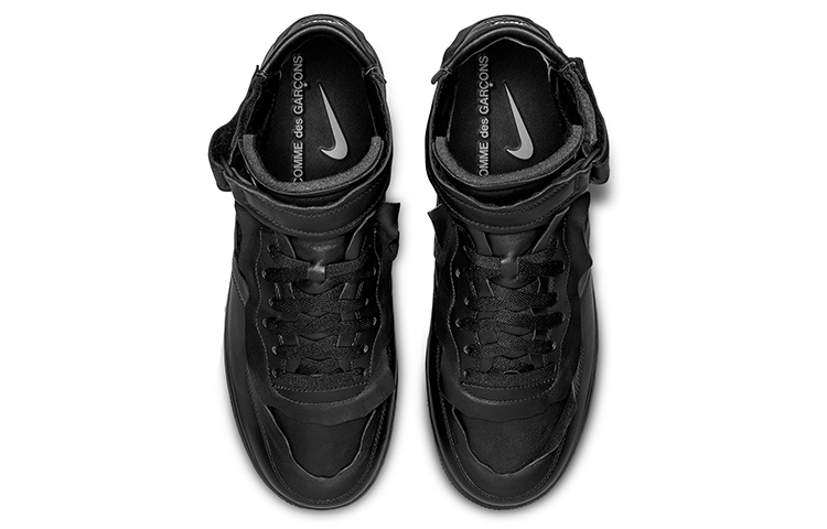 Nike Air Force 1 Mid Comme Des Garcons Black купить в интернет-магазине Yoocart с быстрой доставкой по России.