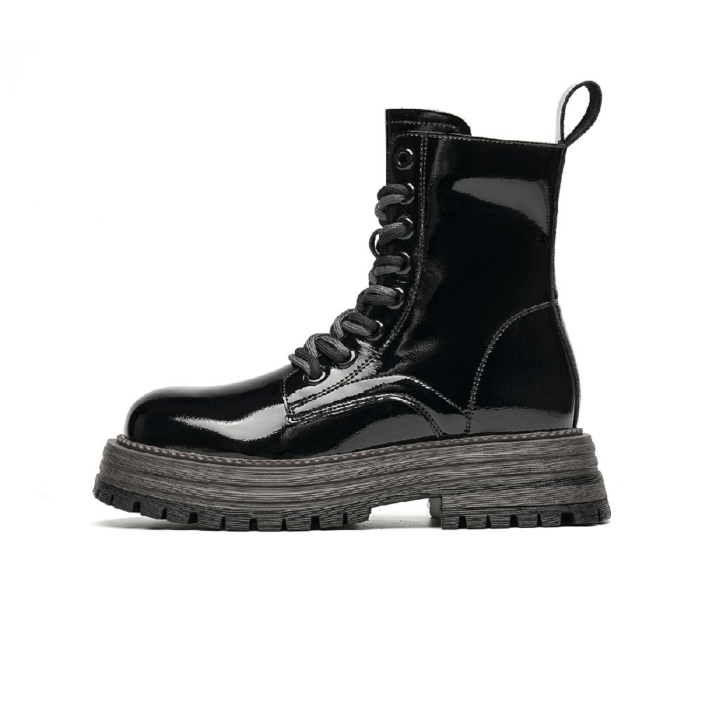 EBLAN Short Martin Boot Women's Black