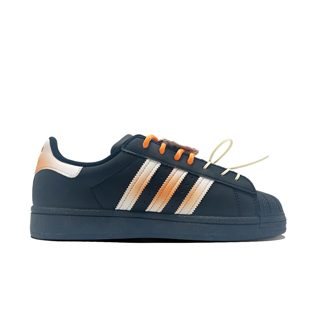 Adidas Originals SUPERSTAR Abrasion Resistant Low Top Skateboard Shoes Unisex Orange Yellow купить в интернет-магазине Yoocart с быстрой доставкой по России.