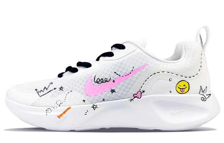 Nike Wearallday Low-Top Running Shoes Women's White