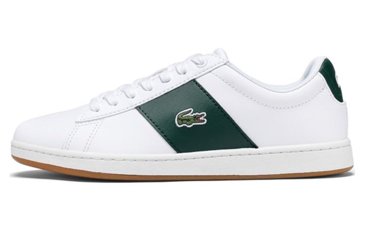 LACOSTE Low Top Skateboard Shoes Men's White