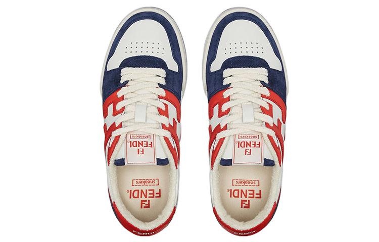 FENDI Match Navy Red Suede Women's купить в интернет-магазине Yoocart с быстрой доставкой по России.