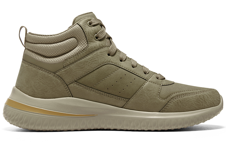 Skechers Delson 3.0 Mid top Casual Shoes Men's Taupe купить в интернет-магазине Yoocart с быстрой доставкой по России.