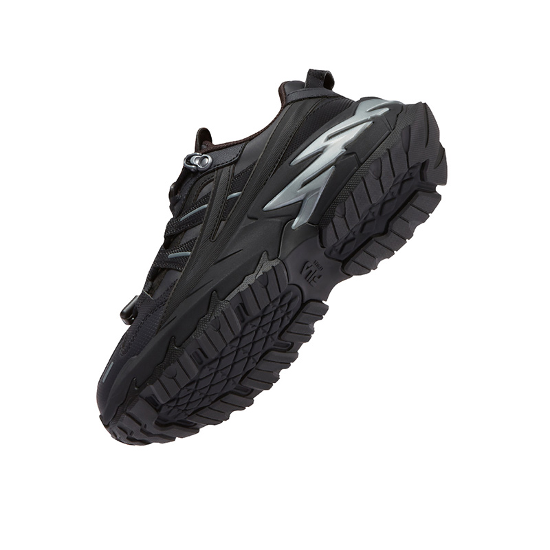 FILA FUSION COMET Xingji Wear-Resistant Low-Top Casual Shoes Women's Black