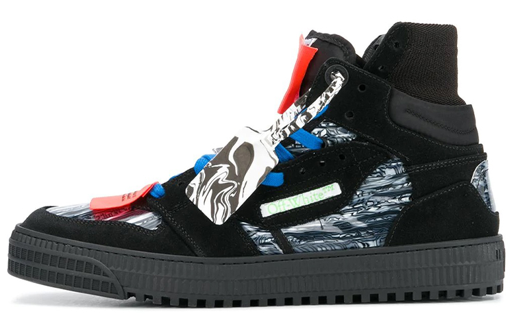 OFF WHITE Off Court High 'Black Optical White'
