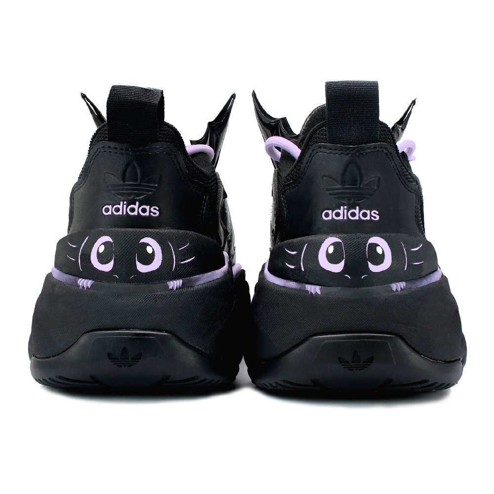 Adidas Originals OZGAIA Casual Shoes Women's Low-Top Black/Purple