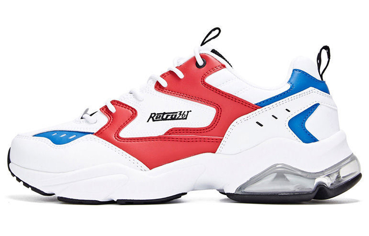 361° Chunky Sneakers Men Low-Top White/Red