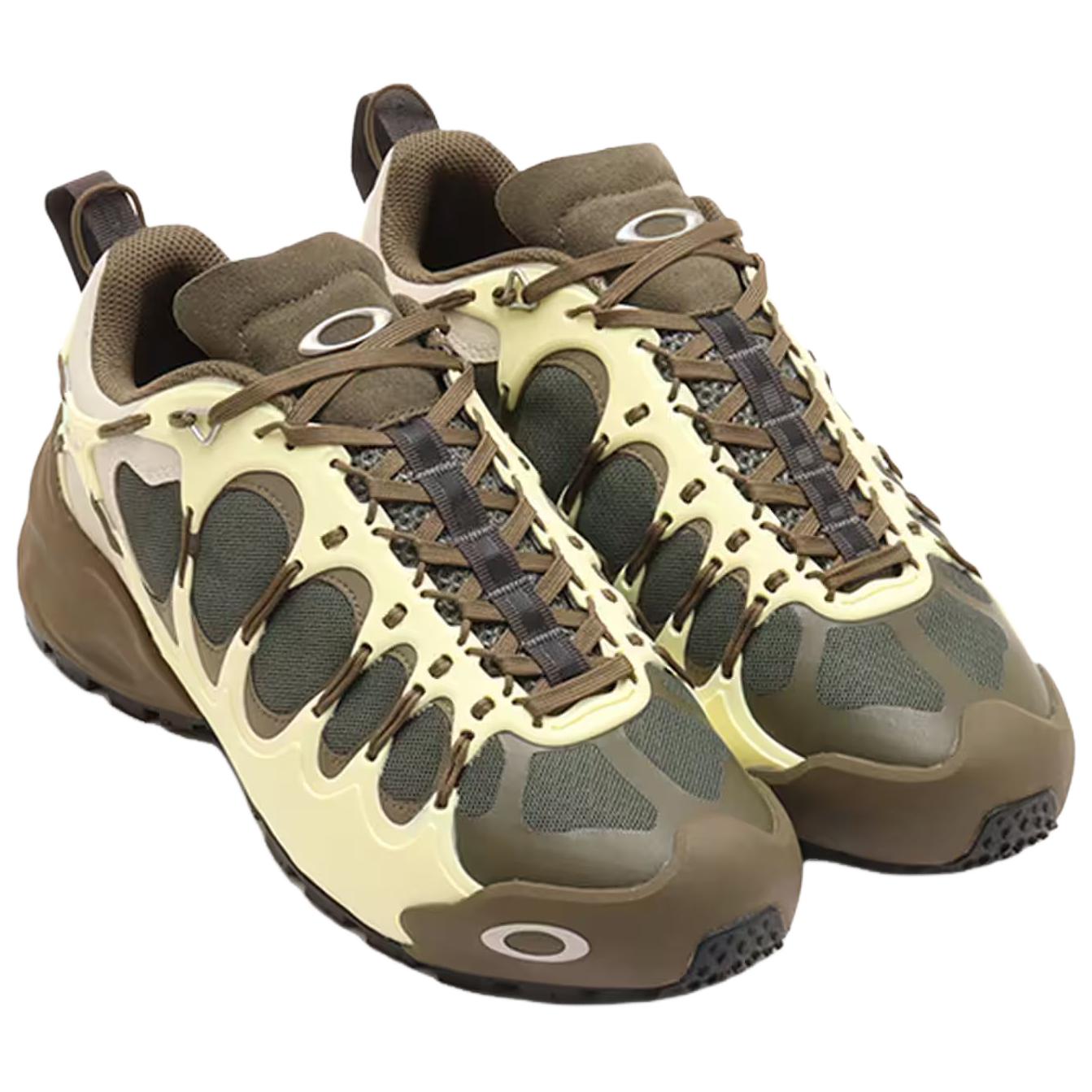 Oakley Factory Team Abrasion Resistant Breathable Low top Casual Shoes Unisex Green