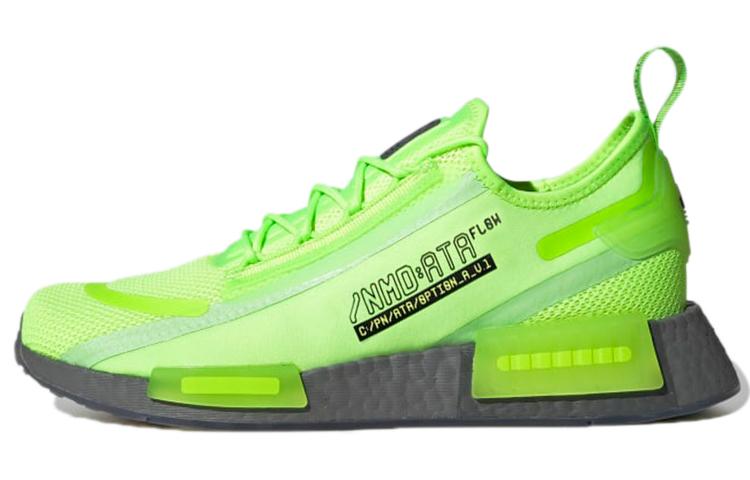 Adidas Originals Nmd R1 Spectoo Signal Green Grey