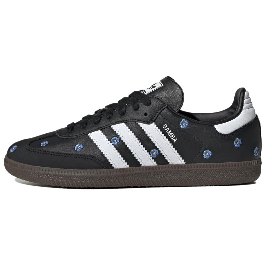 Adidas Originals Samba Light Blue Floral Core Black Women's