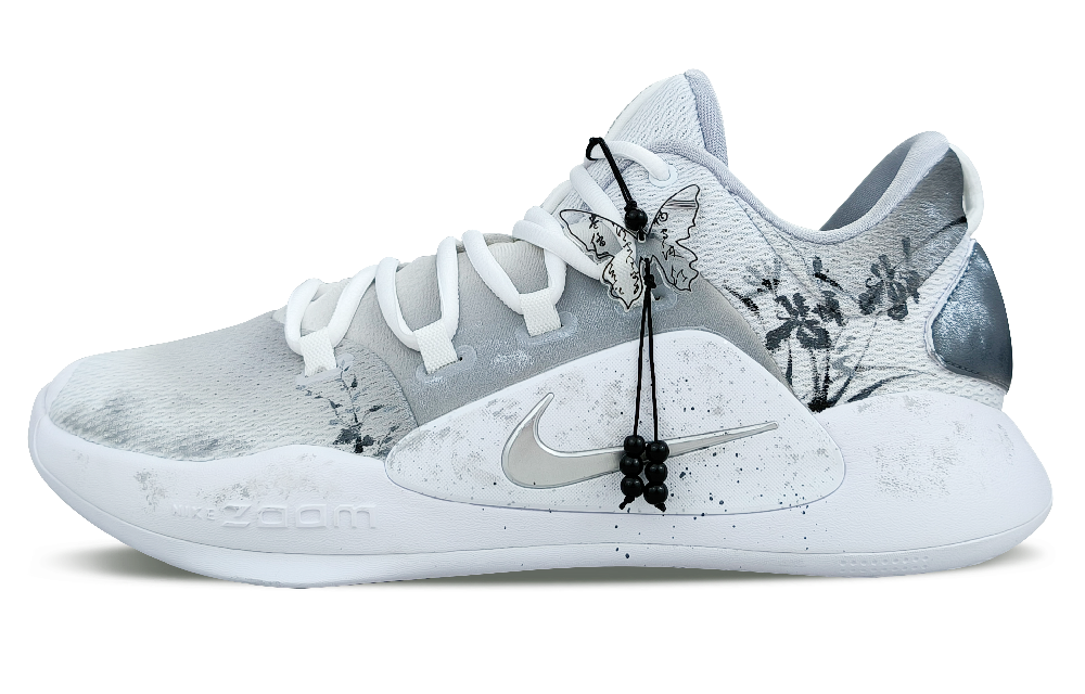 Nike Hyperdunk Basketball Shoes Men Low-Top Gray/White/Black