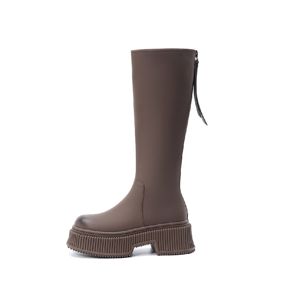 EBLAN Knee high Boots Women's Brown
