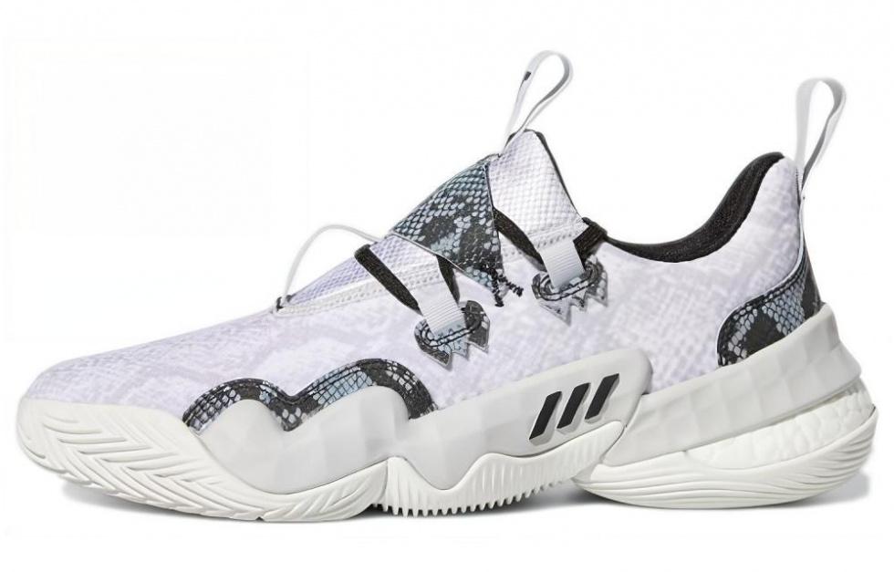 Adidas Trae Young 1 Light Solid Grey Snakeskin