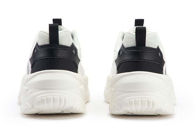 361° Ode MONO Yarn Edition Slip Resistant, Abrasion Resistant, Breathable Low Top Casual Shoes Women's White Black