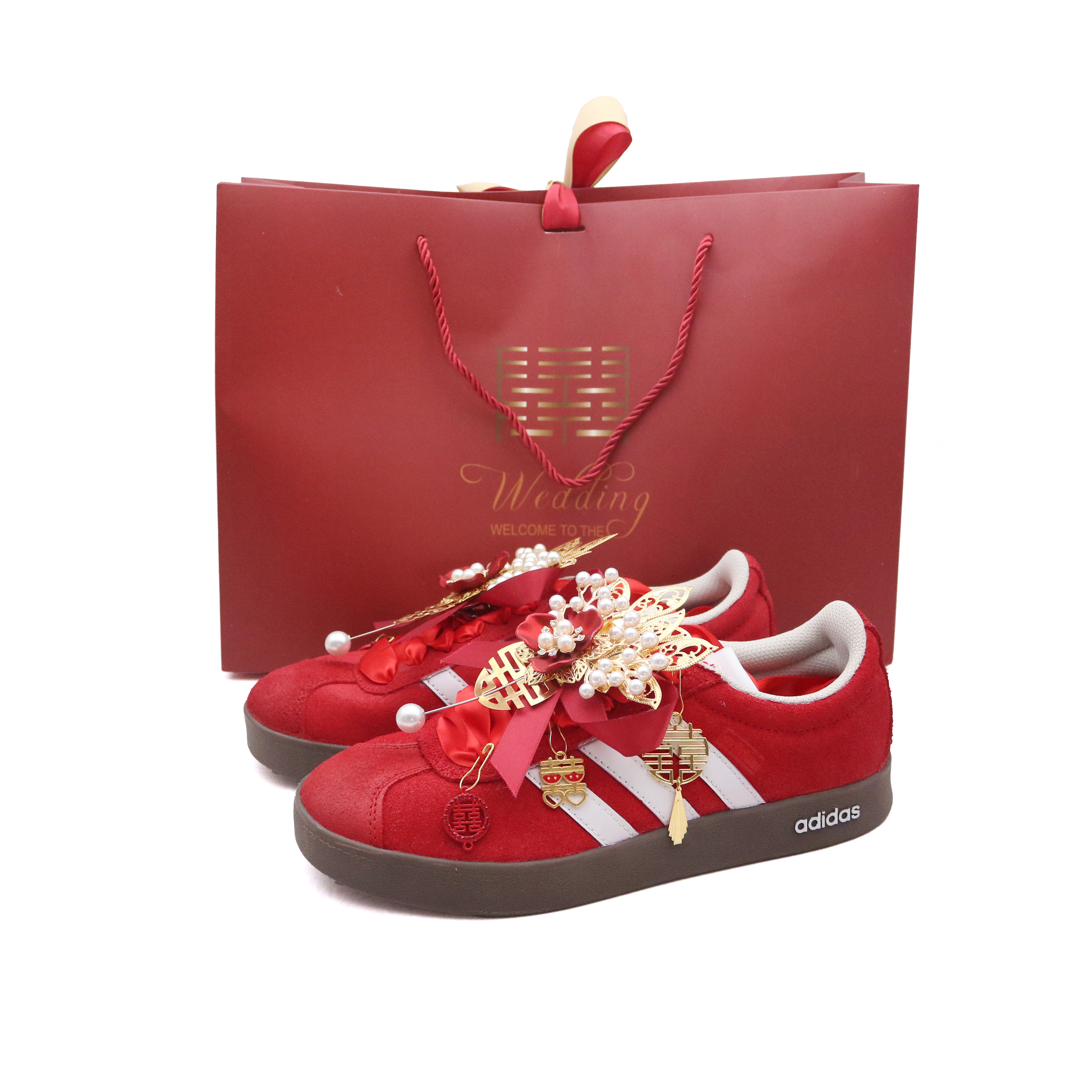 Adidas Neo Vl Court Classic Fated Red Dream Shopping Bag Lightweight Low Top Skateboard Shoes Unisex Red White купить в интернет-магазине Yoocart с быстрой доставкой по России.