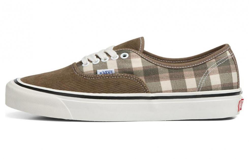 Vans Authentic 44 Dx 'Anaheim Factory   Cord Plaid Walnut'