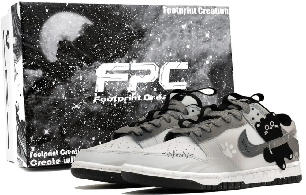 Nike Dunk Skateboard Shoes Unisex Low top Black White