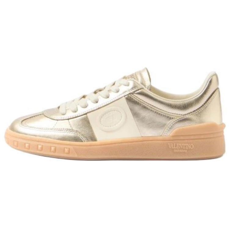 Valentino UPVILLAGE Low Top Skateboard Shoes Women's Almond