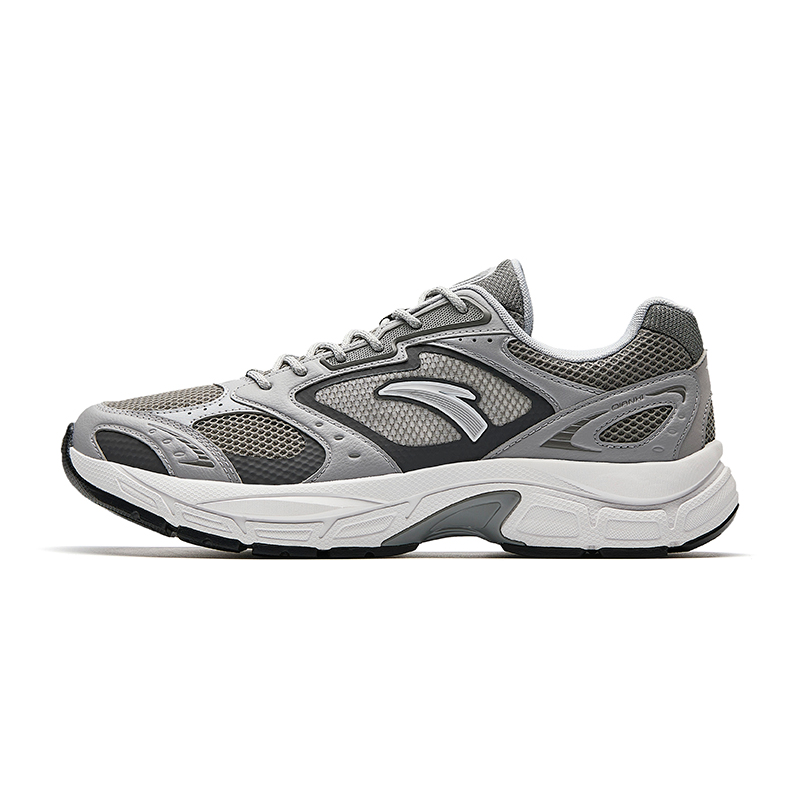 Anta Slip Resistant And Breathable Low Top Casual Shoes Men's Gray