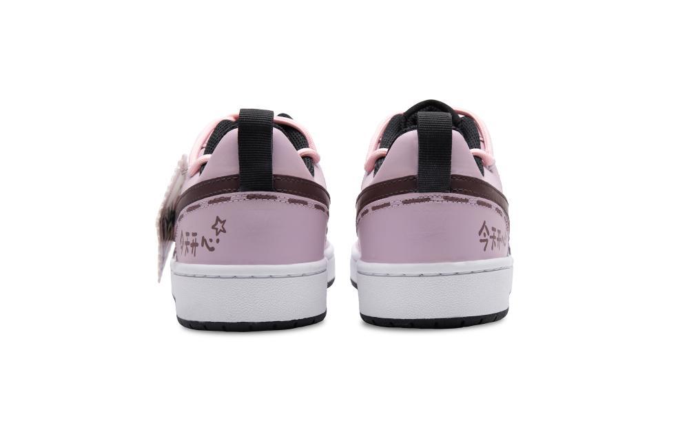 Nike Court Borough Florescence Non-slip Lightweight Low-Top Skateboard Shoes GS Pink Brown купить в интернет-магазине Yoocart с быстрой доставкой по России.