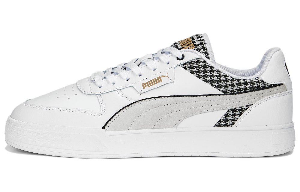 PUMA Caven Dime Houndstooth 'White Black Gold'