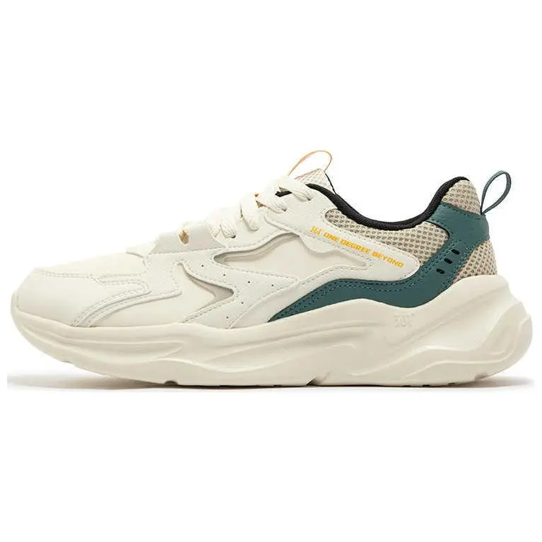 361° Life Collection Anti Slip Wear Resistant Low Top Casual Shoes Men's Beige Green