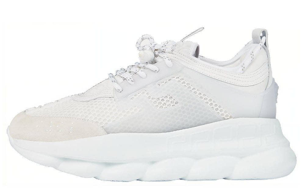 VERSACE Chain Reaction White Women's
