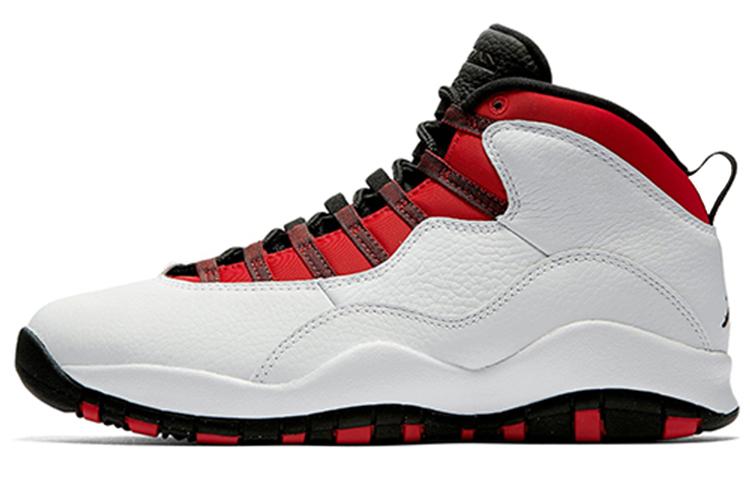 Jordan Air JORDAN 10 Винтажные баскетбольные кроссовки Высокие Мужские