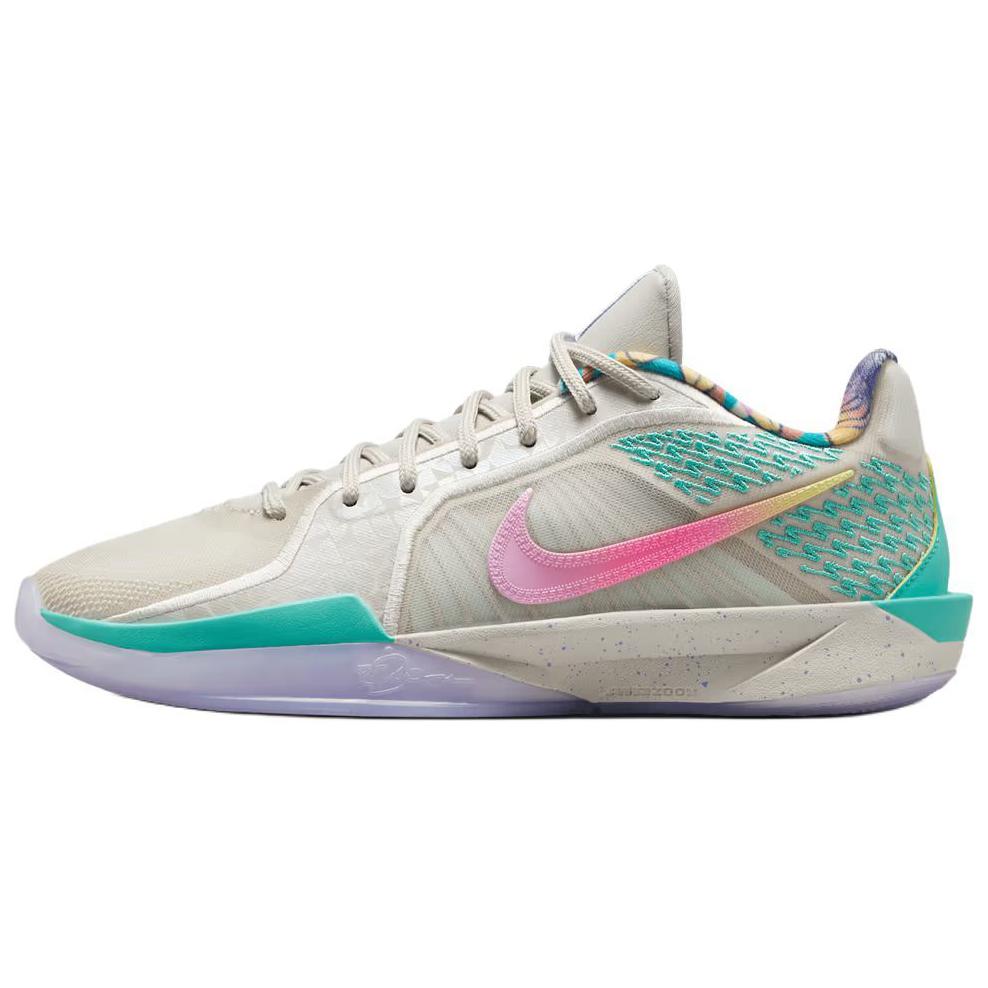 TITAN x Nike Sabrina 2 Anti Slip Wear Resistant Low Top Basketball Shoes Women's Beige