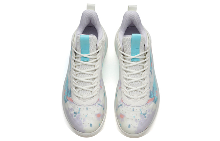 Anta Cement Bubble 2.0 Low-Top Performance Basketball Shoes Men's White Purple купить в интернет-магазине Yoocart с быстрой доставкой по России.