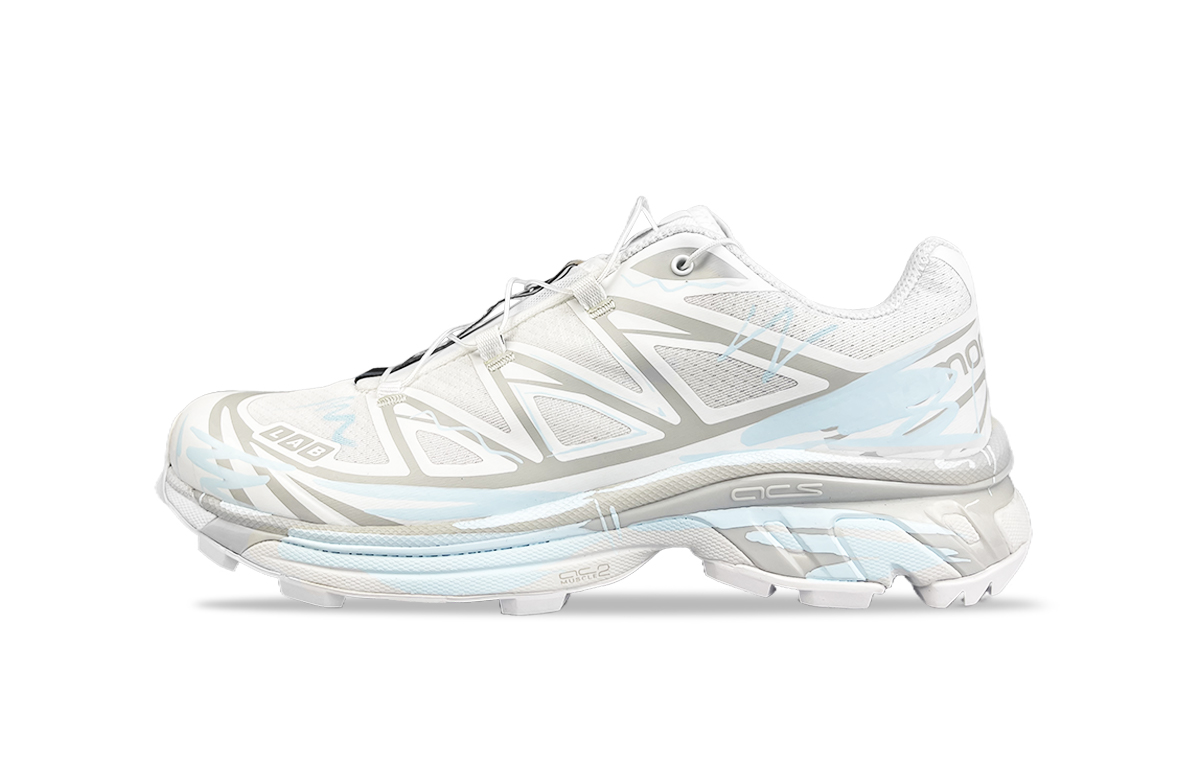 SALOMON XT 6 Cushioning Abrasion Resistant Lightweight Breathable Slip Resistant Low top Trail Running Shoes Unisex
