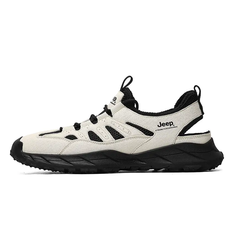 Jeep River Trekking Shoes Men's Black Sand