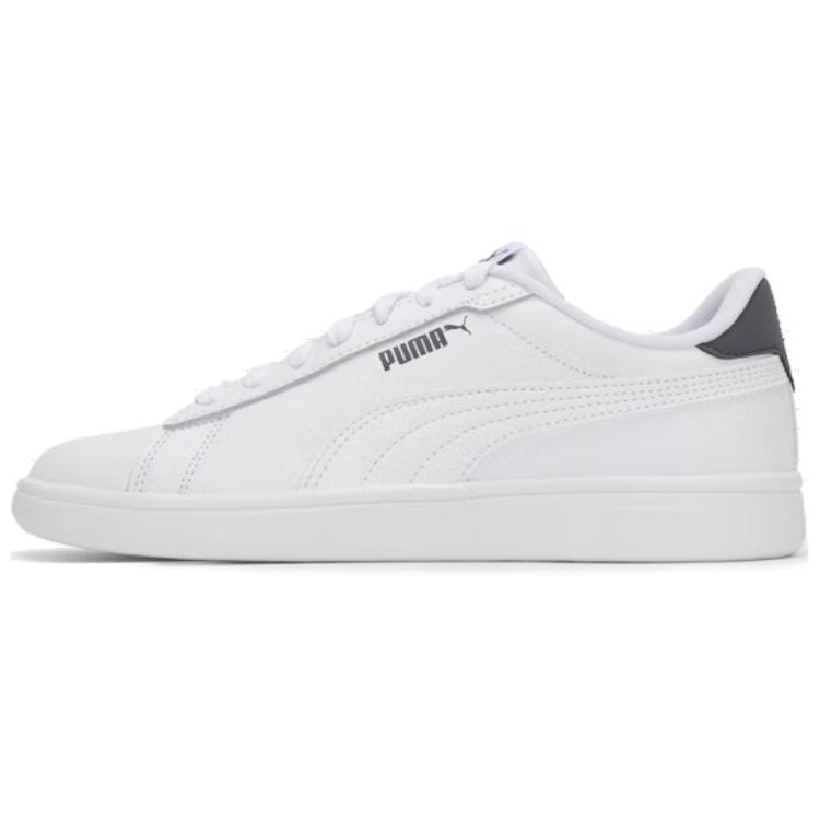 PUMA Smash 3.0 L Low Top Skateboard Shoes Unisex White