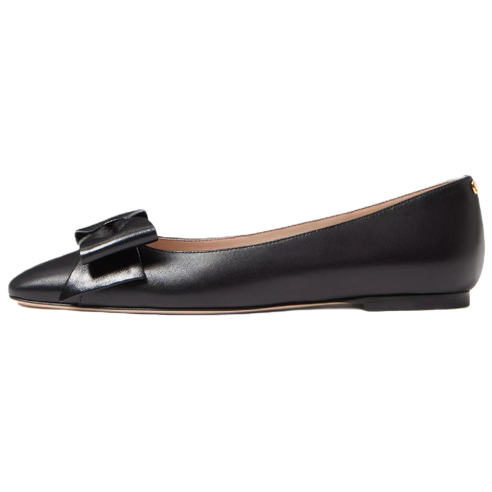 Valentino Bowow Round Toe Slip On Ballet Flats Women's