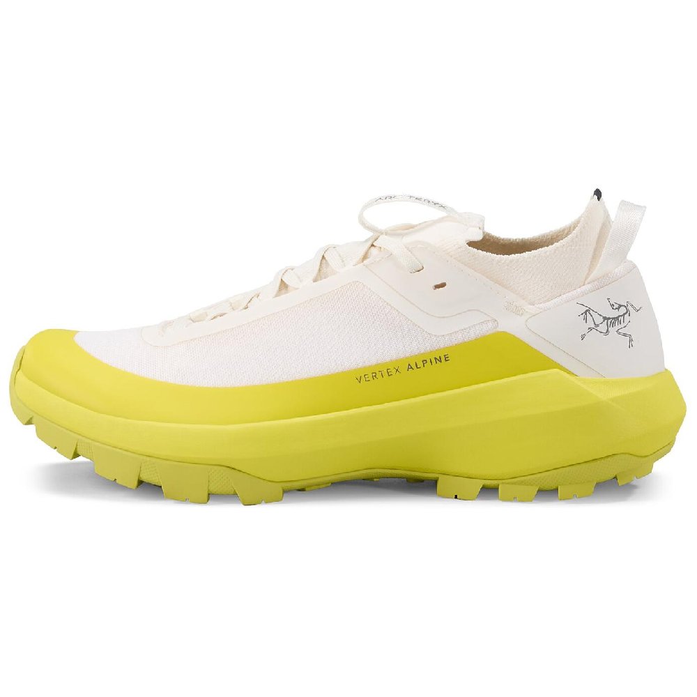 Arcteryx Vertex Alpine Anti-Slip Wear-Resistant Low-Top Running Shoes Women's White Yellow