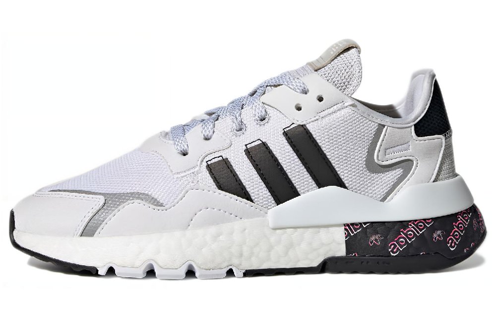 Adidas Originals Nite Jogger 'White Black Gray' Women's