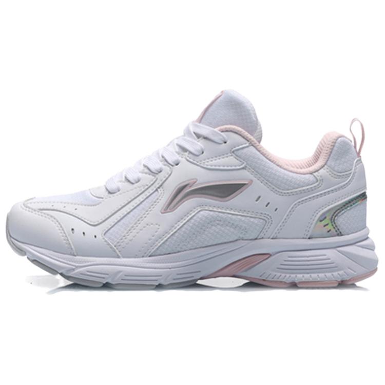 LiNing Low top Running Shoes Women's White Weak Pink