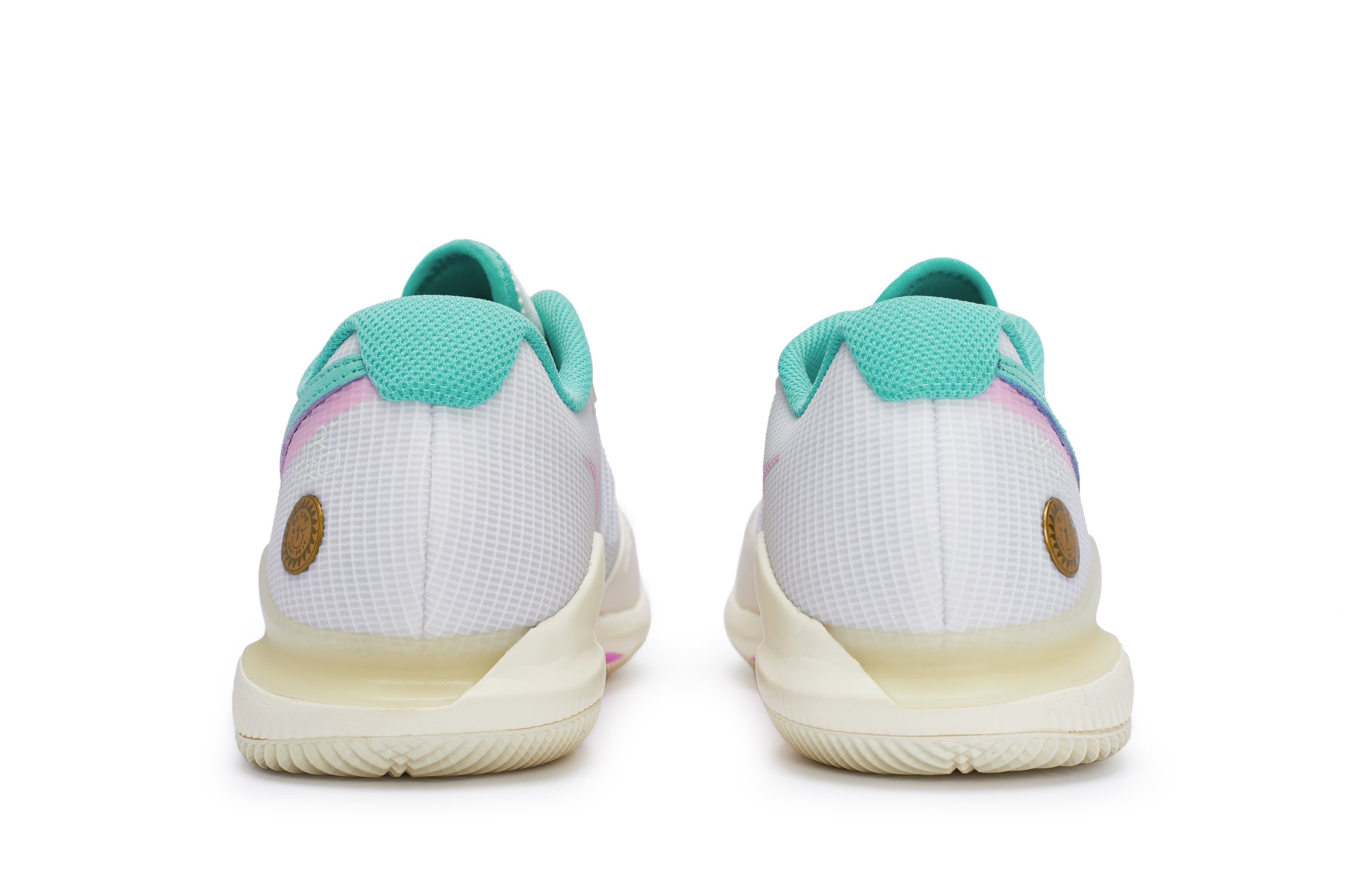 Nike Air Zoom Vapor Pro Anti-Slip Wear-Resistant Low-Top Tennis Shoes Unisex White Pink Green купить в интернет-магазине Yoocart с быстрой доставкой по России.