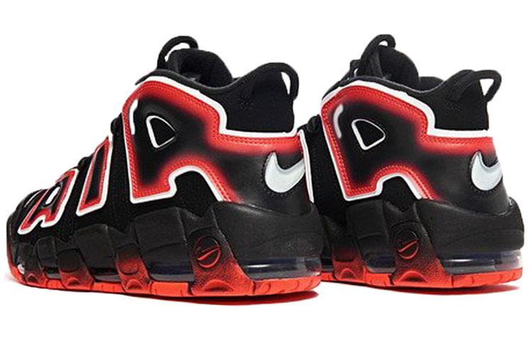 Nike Air More Uptempo Black White Laser Crimson купить в интернет-магазине Yoocart с быстрой доставкой по России.