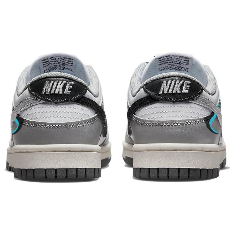Nike Dunk Deep Space Slip-Resistant Low-Top Skateboard Shoes Women's White Gray купить в интернет-магазине Yoocart с быстрой доставкой по России.