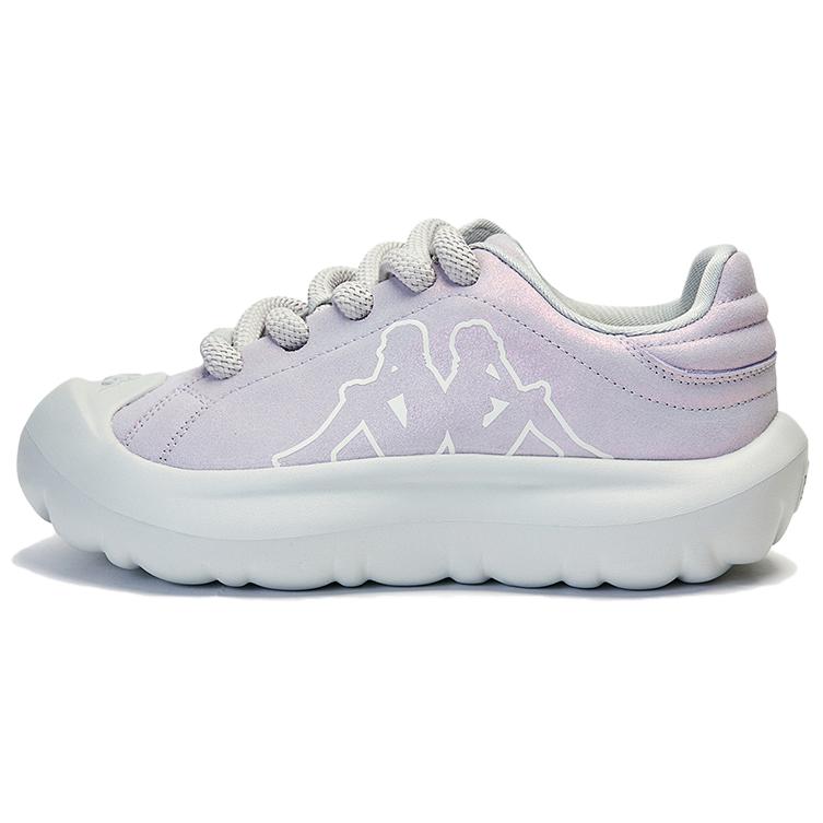 Kappa Wear-resistant And Lightweight Low-Top Casual Shoes Women's White Purple