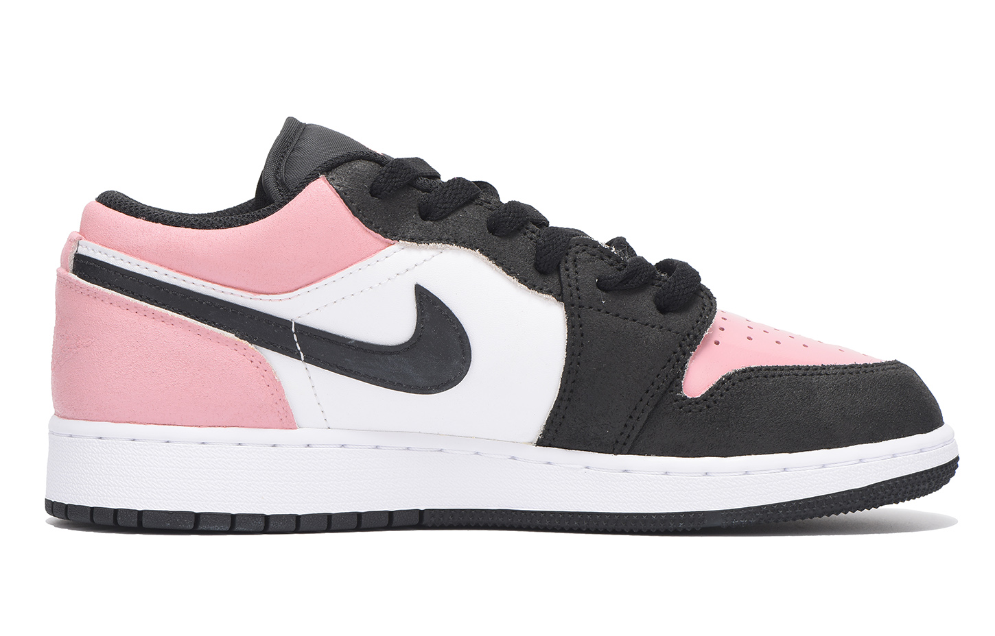 Jordan Air Jordan 1 Low-Top Vintage Basketball Shoes Women's Black Pink купить в интернет-магазине Yoocart с быстрой доставкой по России.