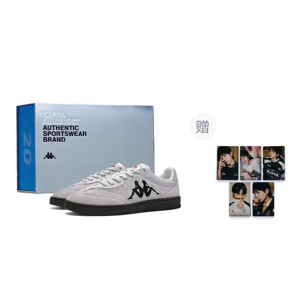 Kappa Tifo Low top Skateboard Shoes Unisex Cool Gray